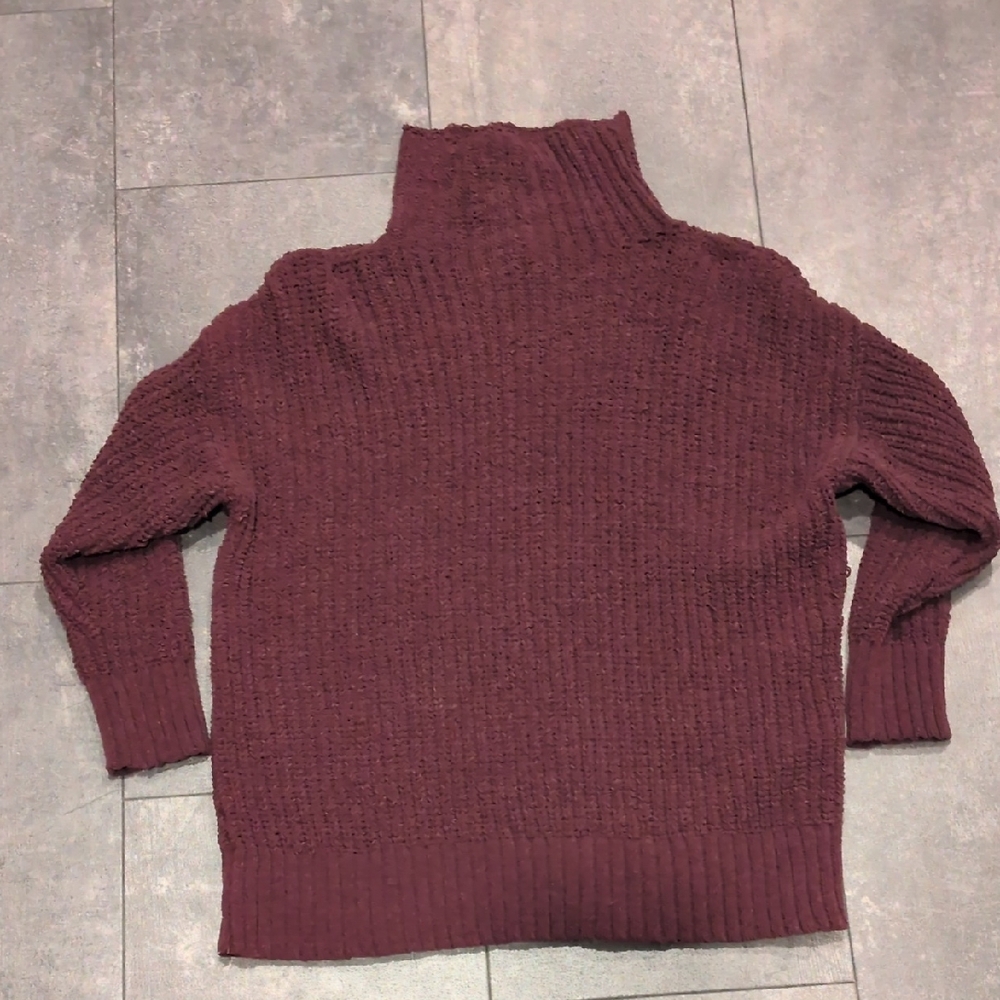 Aerie Knit Oversized Turtleneck Sweater Size S